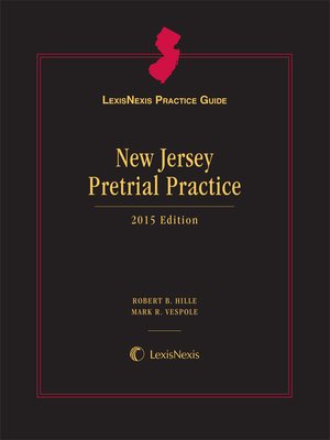 cover image of LexisNexis Practice Guide: New Jersey Pretrial Practice